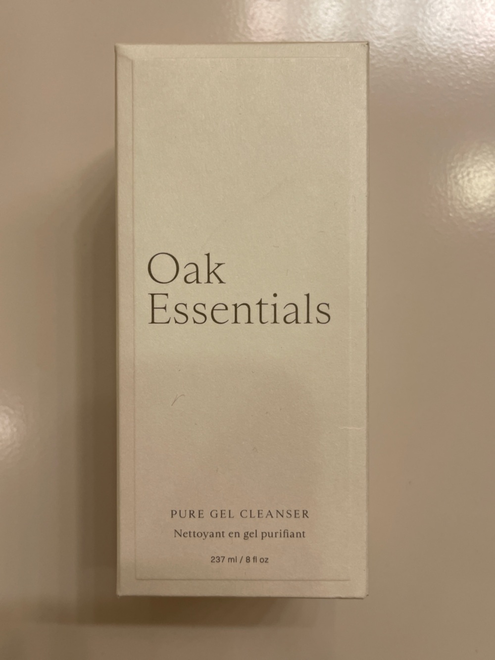 Oak Essentials Pure Gel Cleanser - Cream